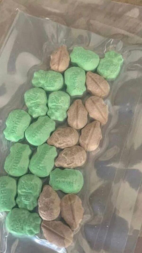 Ecstasy (250 mg und 300 mg)