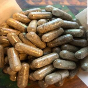 Cápsula con hongo Psilocibina